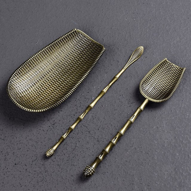 accessoires gong fu cha cuivre 2