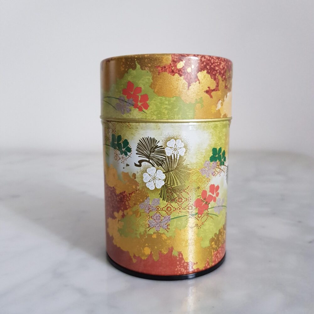 boite a the japonaise metal 100g 2