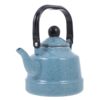 bouilloire emaillee bleue 11l