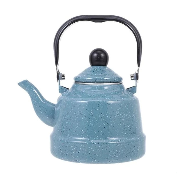 bouilloire emaillee bleue 11l 3