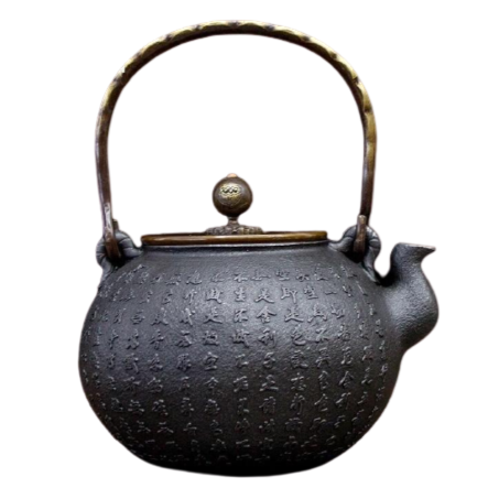 bouilloire en fonte theiere boule 14l