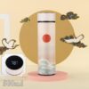 bouteille thermos isotherme avec affichage de temperature 450ml
