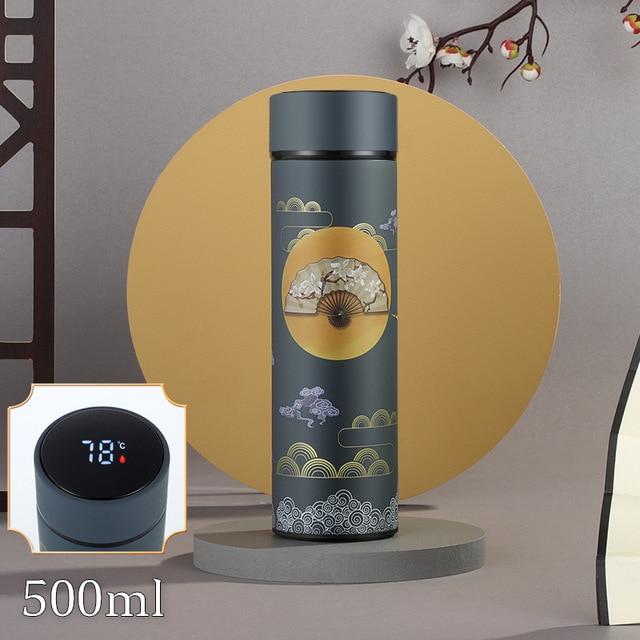 bouteille thermos isotherme avec affichage de temperature 450ml 3
