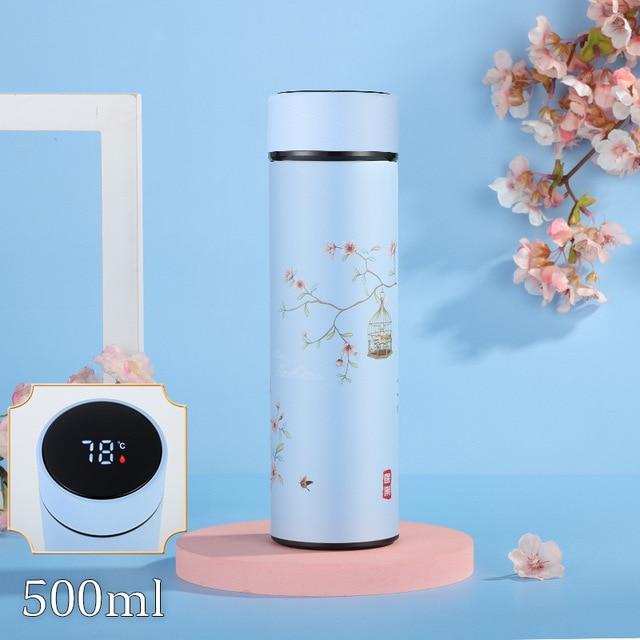 bouteille thermos isotherme avec affichage de temperature 450ml 6