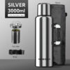 bouteille thermos sans bpa inox 2l 3l 3