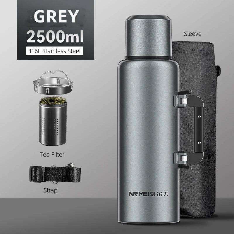 bouteille thermos sans bpa inox 2l 3l 4