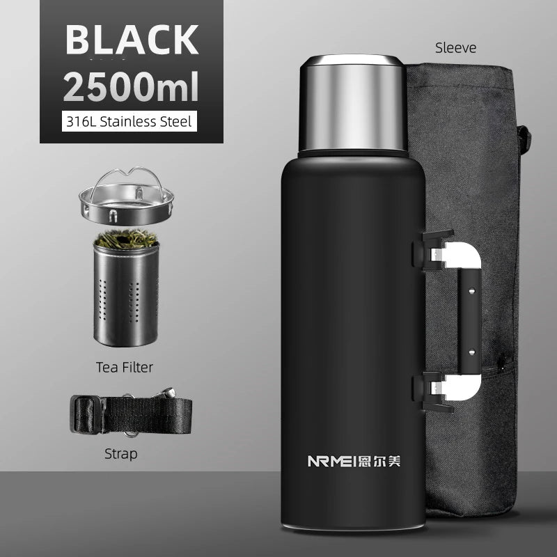 bouteille thermos sans bpa inox 2l 3l 7