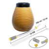 calebasse mate ceramique 350ml 12