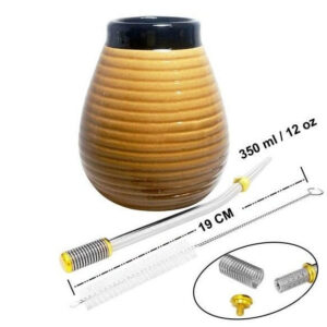 calebasse mate ceramique 350ml 12 calebasse mate ceramique 350ml 12