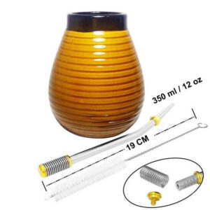 calebasse mate ceramique 350ml 2 calebasse mate ceramique 350ml 2