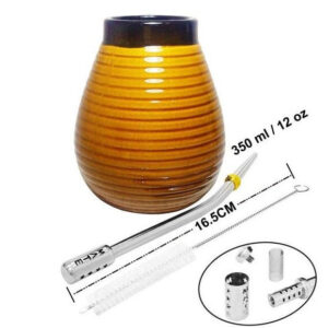 calebasse mate ceramique 350ml 6 calebasse mate ceramique 350ml 6