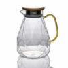 carafe en verre avec filtre theiere diamant 15l 3