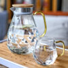 carafe en verre avec filtre theiere diamant 15l 4