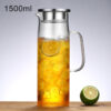carafe verre pour porte de frigo the glace 1l 15l
