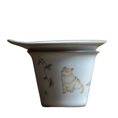 filtre a the pour tasse chat