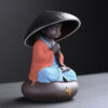 filtre chapeau chinois tea pet en argile 2