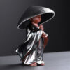 filtre chapeau chinois tea pet en argile 3