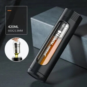 gourde en verre avec infuseur 320 420 520ml 2 gourde en verre avec infuseur 320 420 520ml 2