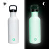gourde phosphorescente inox 750ml 1l