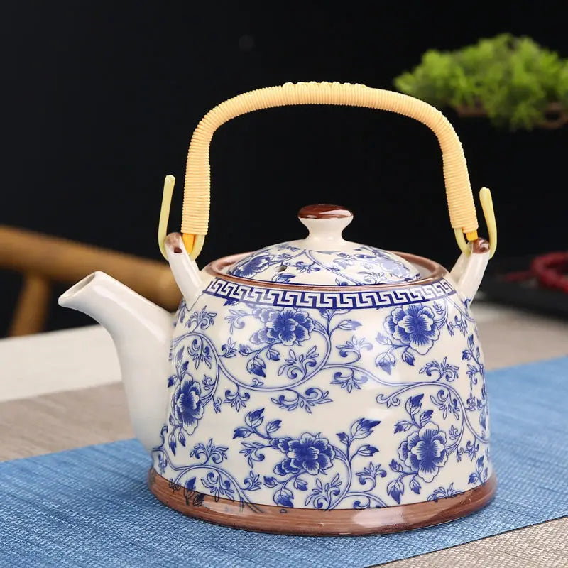grande theiere en porcelaine chinoise 900ml 10