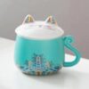 mug chat avec couvercle 320ml