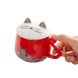 mug chat avec couvercle 320ml mug chat avec couvercle 320ml