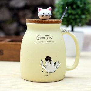 mug chat avec couvercle 450ml 3