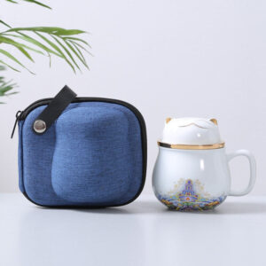 mug chat en porcelaine avec infuseur 320ml 2 mug chat en porcelaine avec infuseur 320ml 2