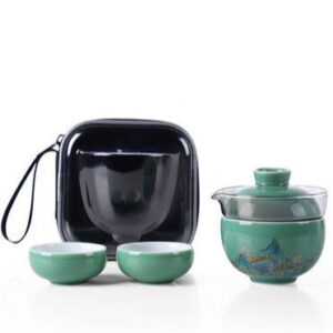 petit service a the de voyage verre et porcelaine 130ml 2 petit service a the de voyage verre et porcelaine 130ml 2