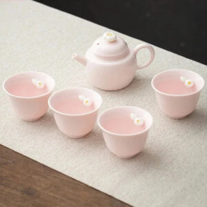petit service a the en porcelaine rose 130 230ml 10 petit service a the en porcelaine rose 130 230ml 10