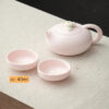 petit service a the en porcelaine rose 130 230ml