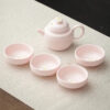petit service a the en porcelaine rose 130 230ml 12
