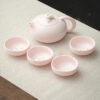 petit service a the en porcelaine rose 130 230ml 2