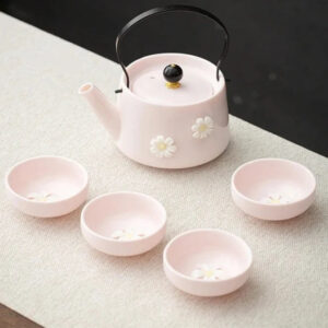 petit service a the en porcelaine rose 130 230ml 5 petit service a the en porcelaine rose 130 230ml 5