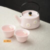 petit service a the en porcelaine rose 130 230ml 6