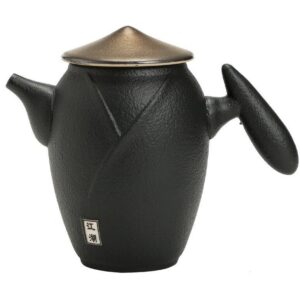 petite theiere japonaise porcelaine noire 230ml petite theiere japonaise porcelaine noire 230ml