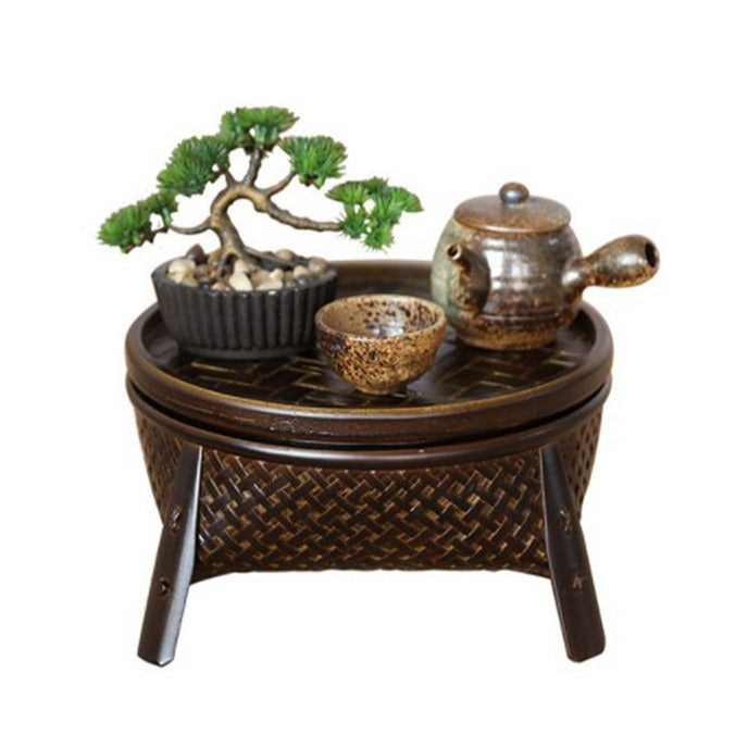 plateau rangement bambou 26cm 3