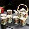 service a the en porcelaine de chine 6 tasses 900ml