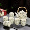 service a the en porcelaine de chine 6 tasses 900ml 14