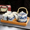 service a the en porcelaine de chine 6 tasses 900ml 7