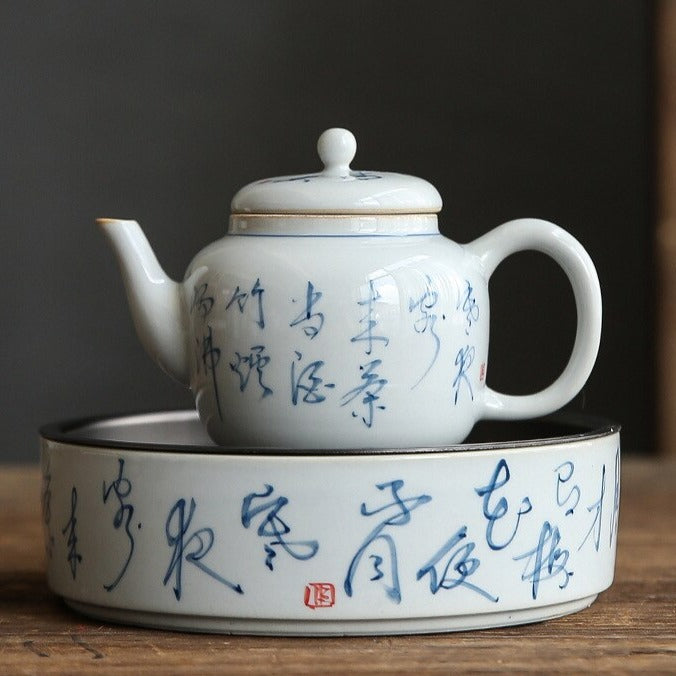 service a the en porcelaine peint a la main 135 170ml 13