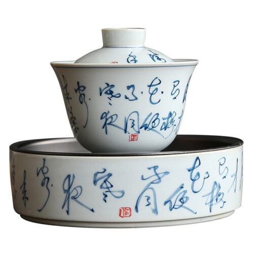 service a the en porcelaine peint a la main 135 170ml 14 service a the en porcelaine peint a la main 135 170ml 14