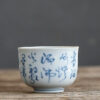 service a the en porcelaine peint a la main 135 170ml 9