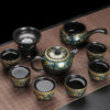 service a the en terre cuite gong fu cha 150ml 3