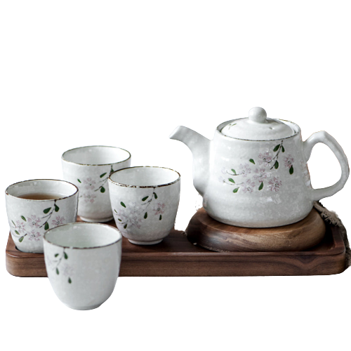 service a the fleuri 5 tasses 590ml