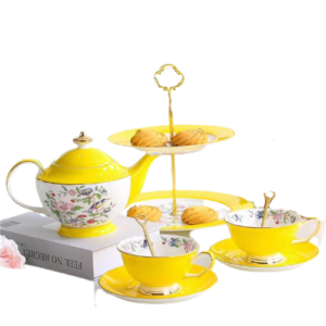 service a the floral porcelaine 600ml