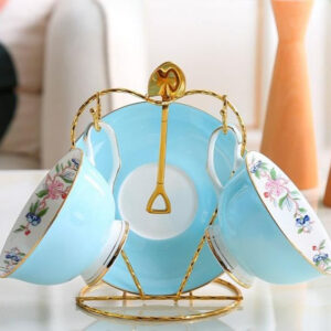 service a the floral porcelaine 600ml 6