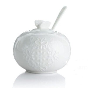 service a the porcelaine blanche theiere 900ml