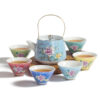 service a the theiere et tasses assorties 250ml 14