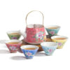 service a the theiere et tasses assorties 250ml 7